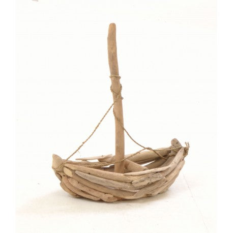 Small Driftwood Boat