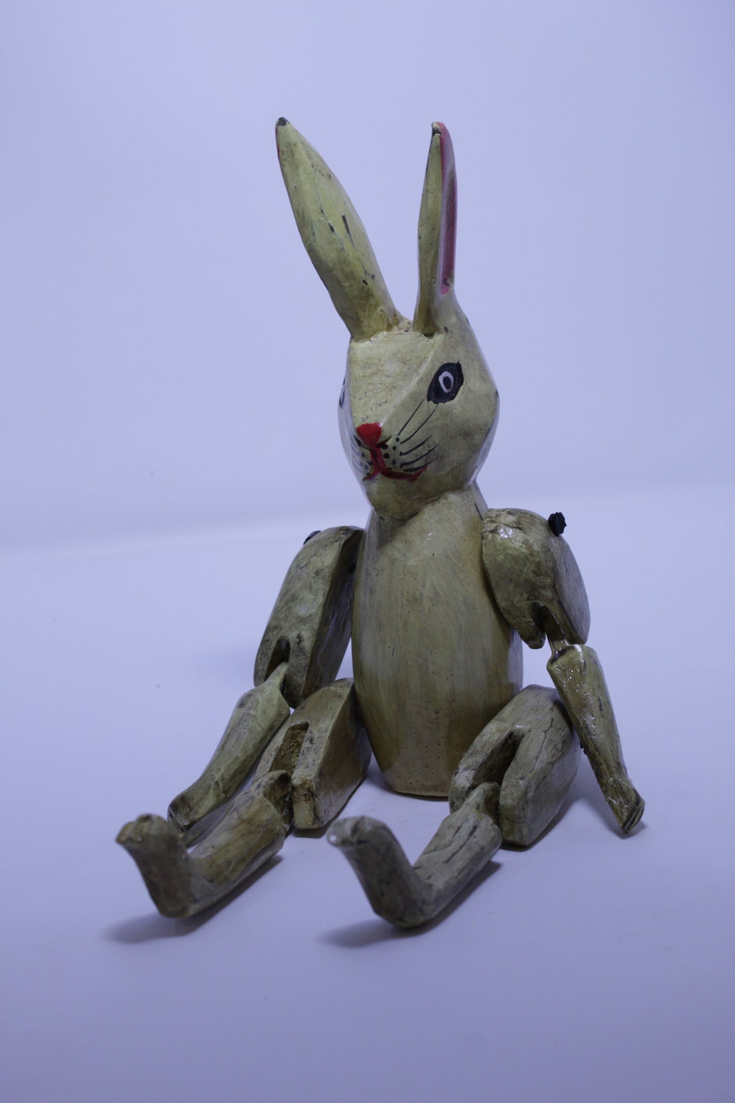 Wooden Articulated Rabbit